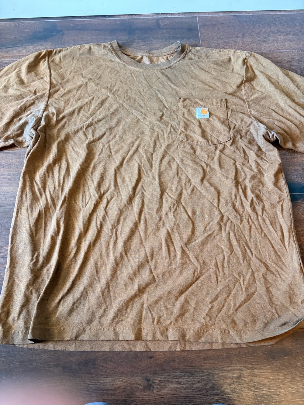 Carhartt Short-Sleeve Pocket Tee in Carhartt Brown
